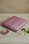 Mercerised Cotton Handloom Printed Pink Saree